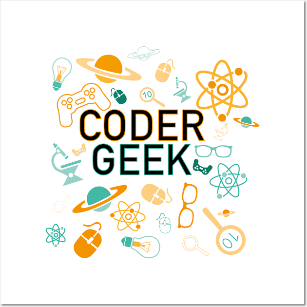 Coder geek Wall Art by artsytee